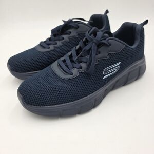 Skechers Dark Blue Mesh Sneakers Size 10.